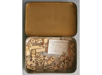 19th Century Miniature Dominoes