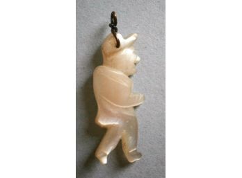 Figural Mother Of Pearly Pendant
