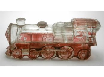 Figural Steam Locomotive Train Candy Container