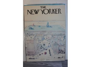 Original Steinberg New Yorker Poster 1976 (only 10,000 Produced)