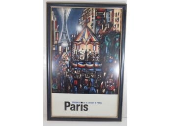 Gromarie 1956 French Travel Poster