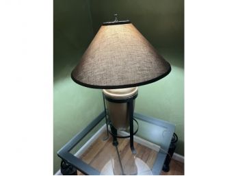 Urn Style Table Lamp With Base