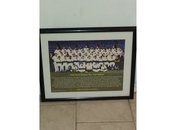 1998 World Champion New York Yankees Poster
