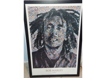 Bob Marley Photomosaic By Robert Silvers