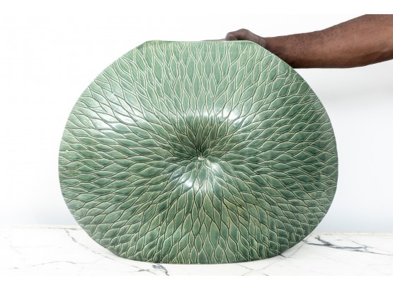 Large Leaf Style Vase