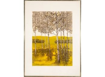 Lauras Meadow Signed And Numbered Litho. 4/99
