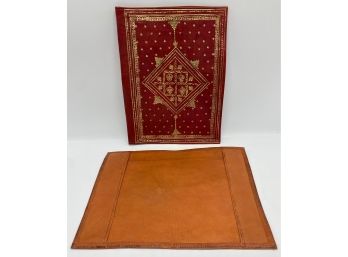 2 New Leather Book Covers
