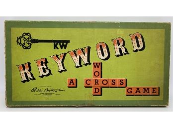 Vintage Parker Brothers Keyword Crossword Game