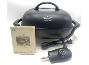 Rival Electric Skillet Model S12T With Manual