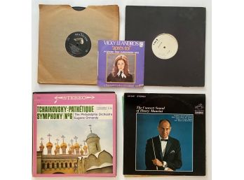 13 Vinyl Records: Classical, Andre Kostelanetz, Henry Mancini & Lorne Greene