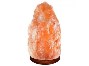 Large 22 Pound Himalayan Stone Hand Carved Salt  Lamp