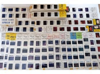 Huge Lot Of 281 New Old Stock Vintage Authentic NASA Space Color Slides  Apollo & Gemini Misions