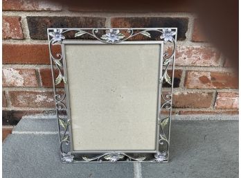 Decorel Contemporary Floral And Leaf Bordered Frame