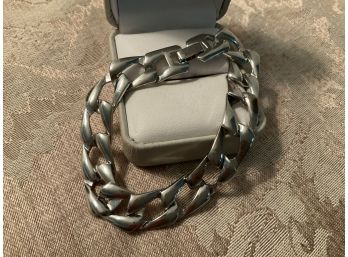 Silvered Link Bracelet - Lot #19
