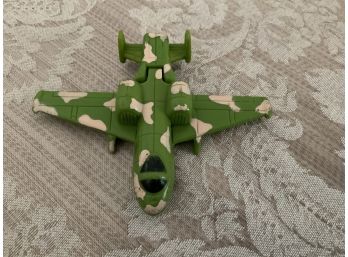 Hot Wheels 1994 Camouflaged Toy Plane - Lot #4