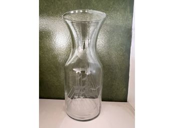 Etched Nautical Carafe