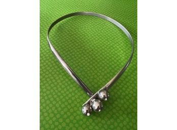 Silver Necklace /choker