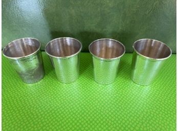 Sterling Silver Julep Cups  (4)