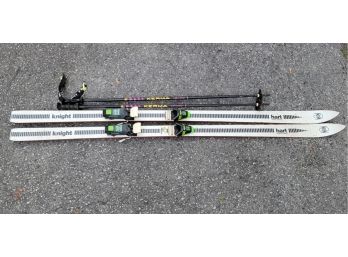 Lovely Knight Brand Skis And Kerma Brand Poles