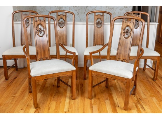 Set Of Thomasville Mystique Collection Dining Chairs