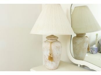Composite Chic Urn Table Lamp