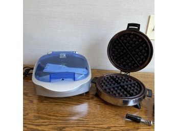 Counter Top Grilling Machine And Waffle Maker