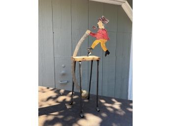 Vintage Lumberjack Balance  Kinetic Sculpture