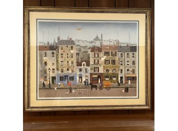 A Michel Delacroix Lithograph, Signed And Numbered 78/200