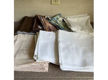 Assorted Linen Napkins And More