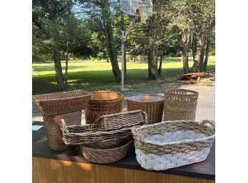 Large Assortment Of Baskets