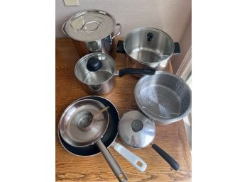 Various Pots And Pans - Great For College Kids First Apartment!