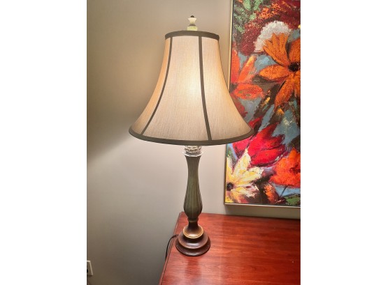 Slim Artichoke Top Table Lamp 34-inch High