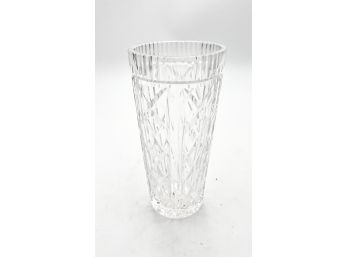 European Crystal Vase 8-inch High