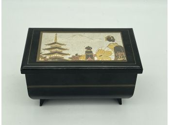 1984 Yashinoba Hara Chokin Art Music Jewelry Box #3294