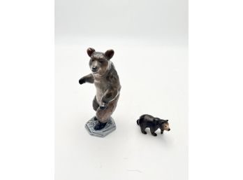 Rosenthal Brown Bears Sculptures Made In Germany