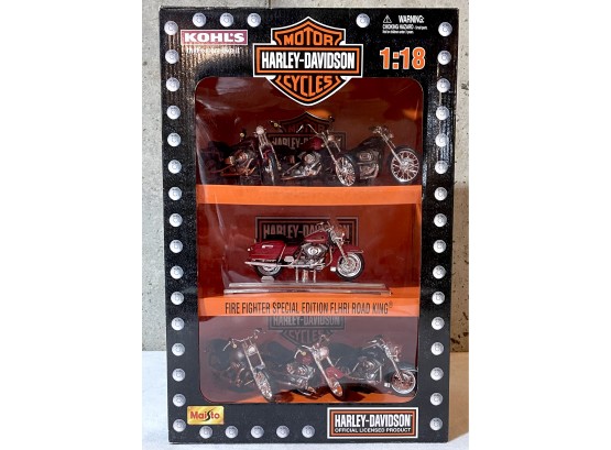 New Maisto Harley Davidson 1:18 Motorcycle Collection