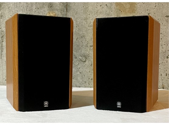 Pair Of Yamaha NX-E150 Speakers - Maximum Input Of 110 Watts
