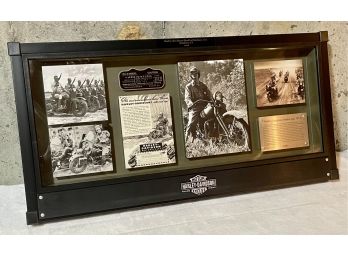 Harley Davidson Model 1942 WLA Military Archive Collection Wall Decor