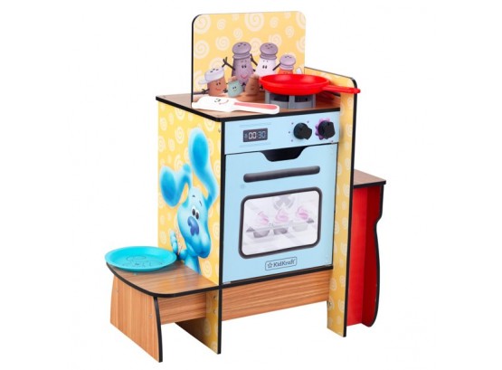 Nickelodeon Kid Kraft Cooking-up-Clues Play Kitchen Made Of Wood