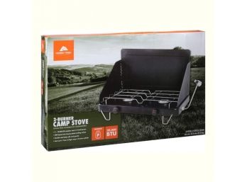 Ozark Trail 2-burner Camp Stove Outdoor Equipment Portable Cooktop Camping