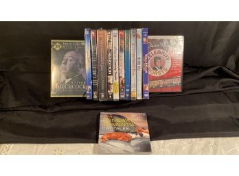 A Lot Of 13 DVD's Used And New.