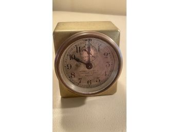 A Vintage Stewart & Clark Phinney-Walker Keyless Winding Seth-Thomas Auto Clock