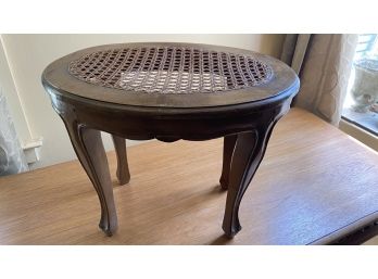 A Vintage Caned Dressing Table Stoll