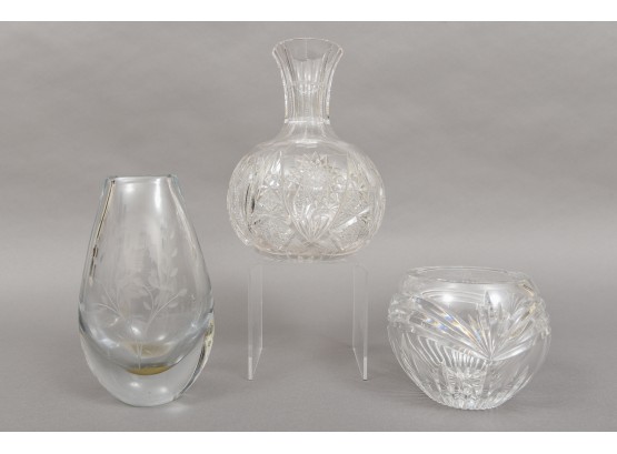 Waterford Marquis Crystal Vase And More