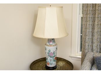 Chinese Porcelain Famille Rose Table Lamp