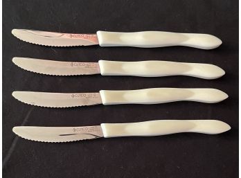 Vintage Cutco Steak Knives - White Handled 1759 - Set Of Four - Lot 1