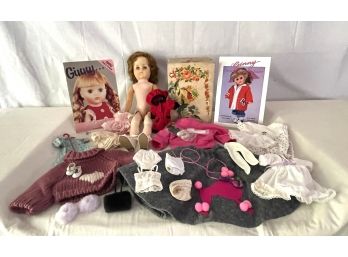 ' Franken-doll' Has Many Different Doll Parts. Lot Comes With Case, Assorted Clothing (vogue) And Accessories