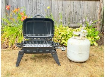 BlueRhino Global Sourcing- Portable Gas Grill And Propane Tank