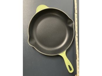 Lime Green, Le Creuset, Classic Skillet, 10.75 In