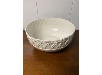 Tiffany & Co Ceramic Bowl 12x5.5 Made In Italy
